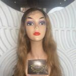 22" Light Brown Lace Frontal Wig